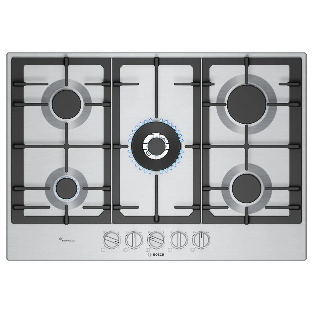 Bosch PCQ7A5I90 Serie 6 5 Gözü Gazlı Ankastre Ocak