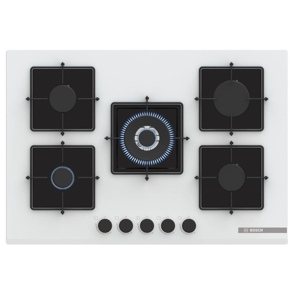 Bosch PNQ7B2P30O Serie 4 5 Gözü Gazlı Ankastre Ocak