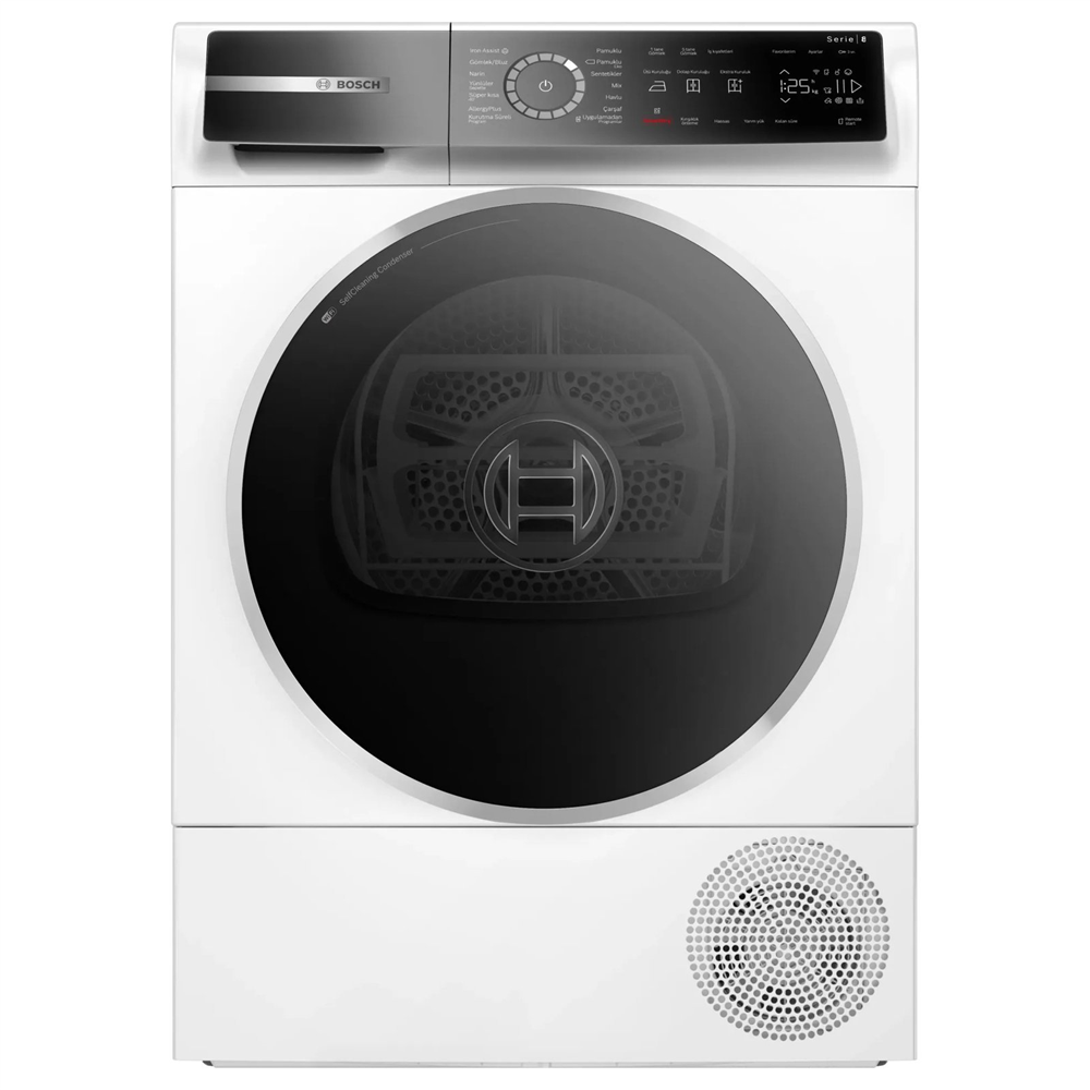 Bosch WQB245A0TR Serie 8 C Enerji Sınıfı 9 Kg Çamaşır Kurutma Makinesi