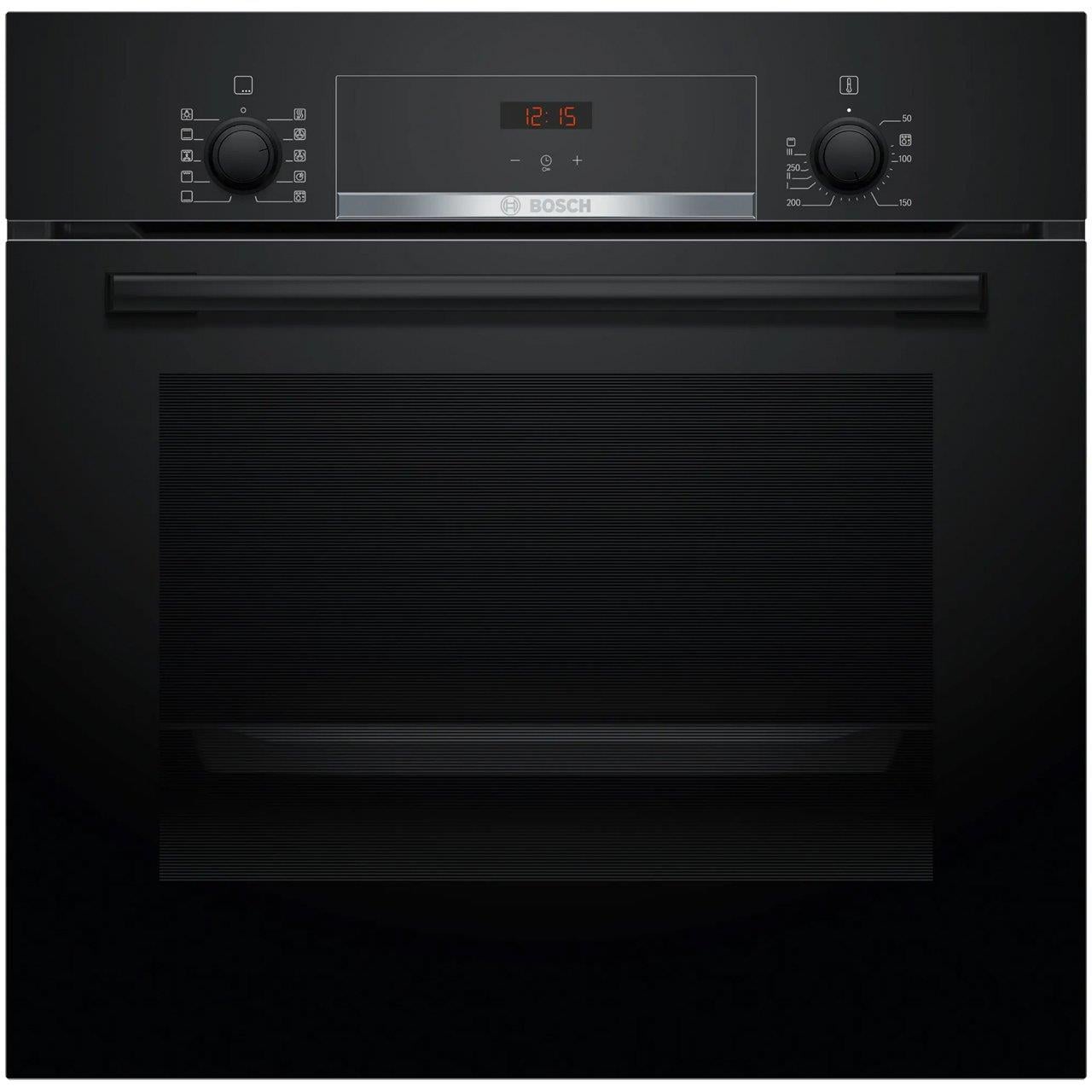 Bosch HBF514BB1T Serie 4 A Enerji Sınıfı 7 Programlı Siyah Ankastre Fırın