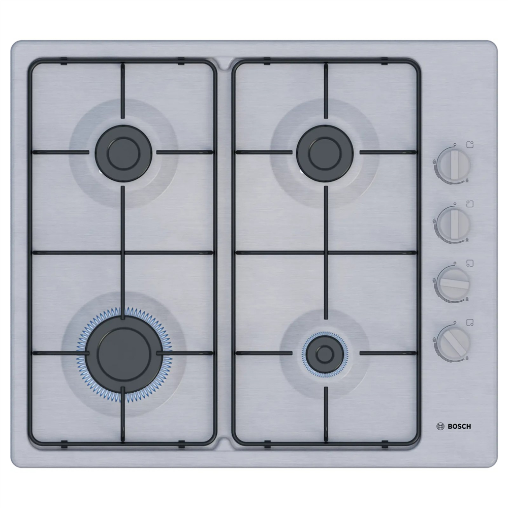 Bosch PBP6C5K80O Serie 2 4 Gözü Gazlı Ankastre Ocak