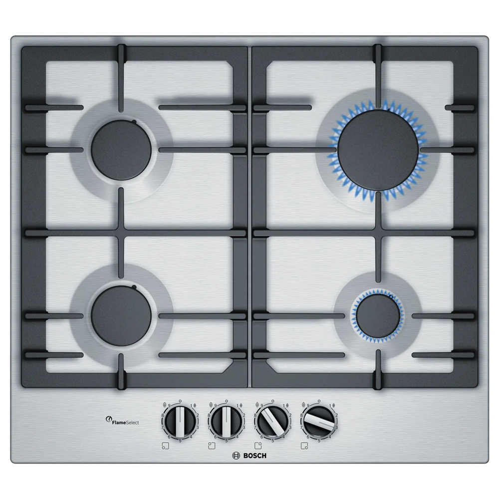 Bosch PCP6A5B90 Serie 6 4 Gözü Gazlı Ankastre Ocak