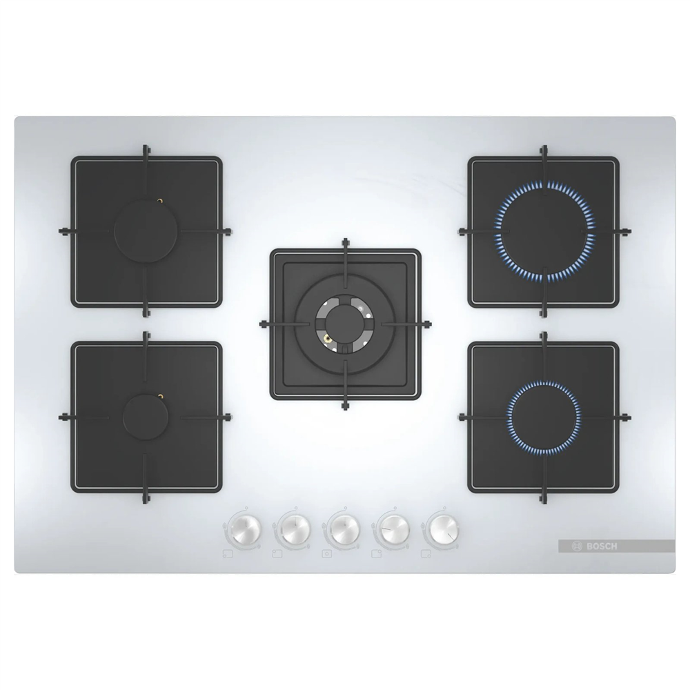 Bosch PNQ7B2O12O Serie 4 5 Gözü Gazlı Ankastre Ocak
