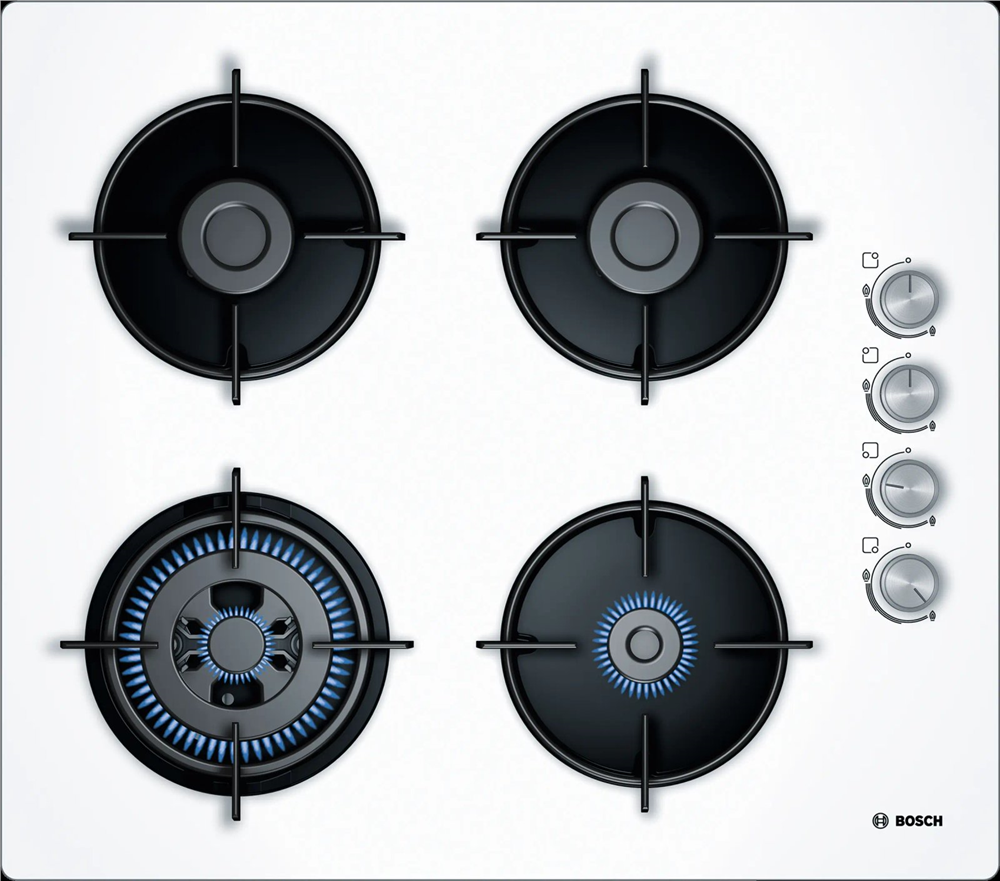 Bosch POH6C2O10O Serie 2 4 Gözü Gazlı Ankastre Ocak