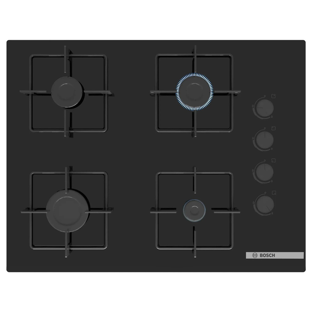 Bosch POP7C6P30O Serie 4 4 Gözü Gazlı Ankastre Ocak
