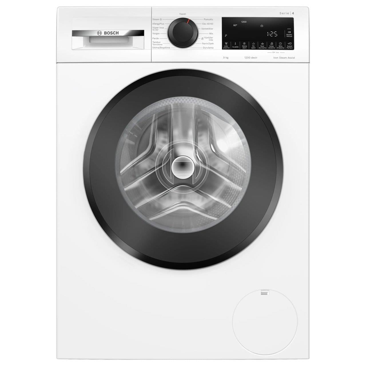 Bosch WGA242Z0TR Serie 4 A Enerji Sınıfı 9 Kg 1200 Devir Çamaşır Makinesi