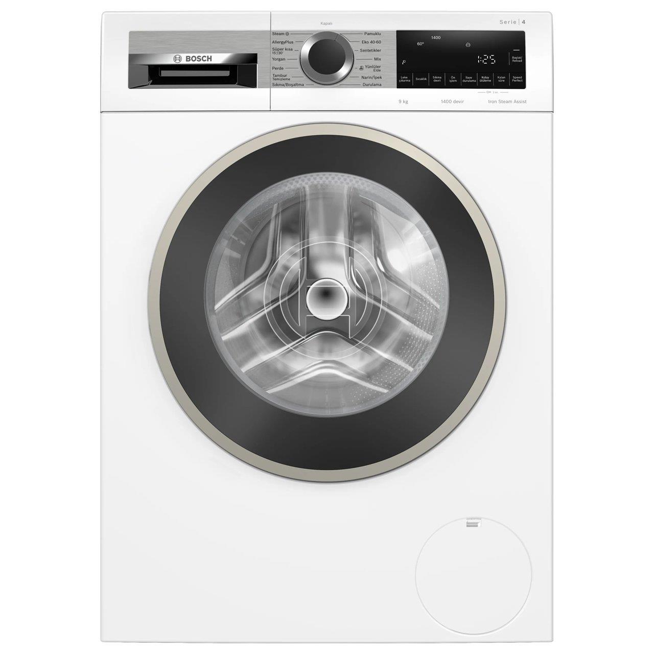 Bosch WGA244Z0TR Serie 4 A Enerji Sınıfı 9 Kg 1400 Devir Çamaşır Makinesi