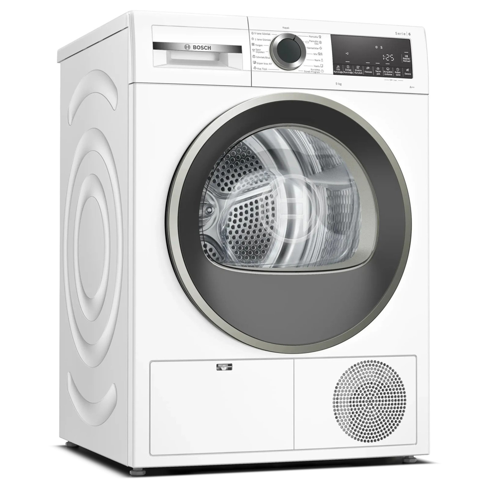 Bosch WQG241A0TR Serie 6 E Enerji Sınıfı 9 Kg Çamaşır Kurutma Makinesi