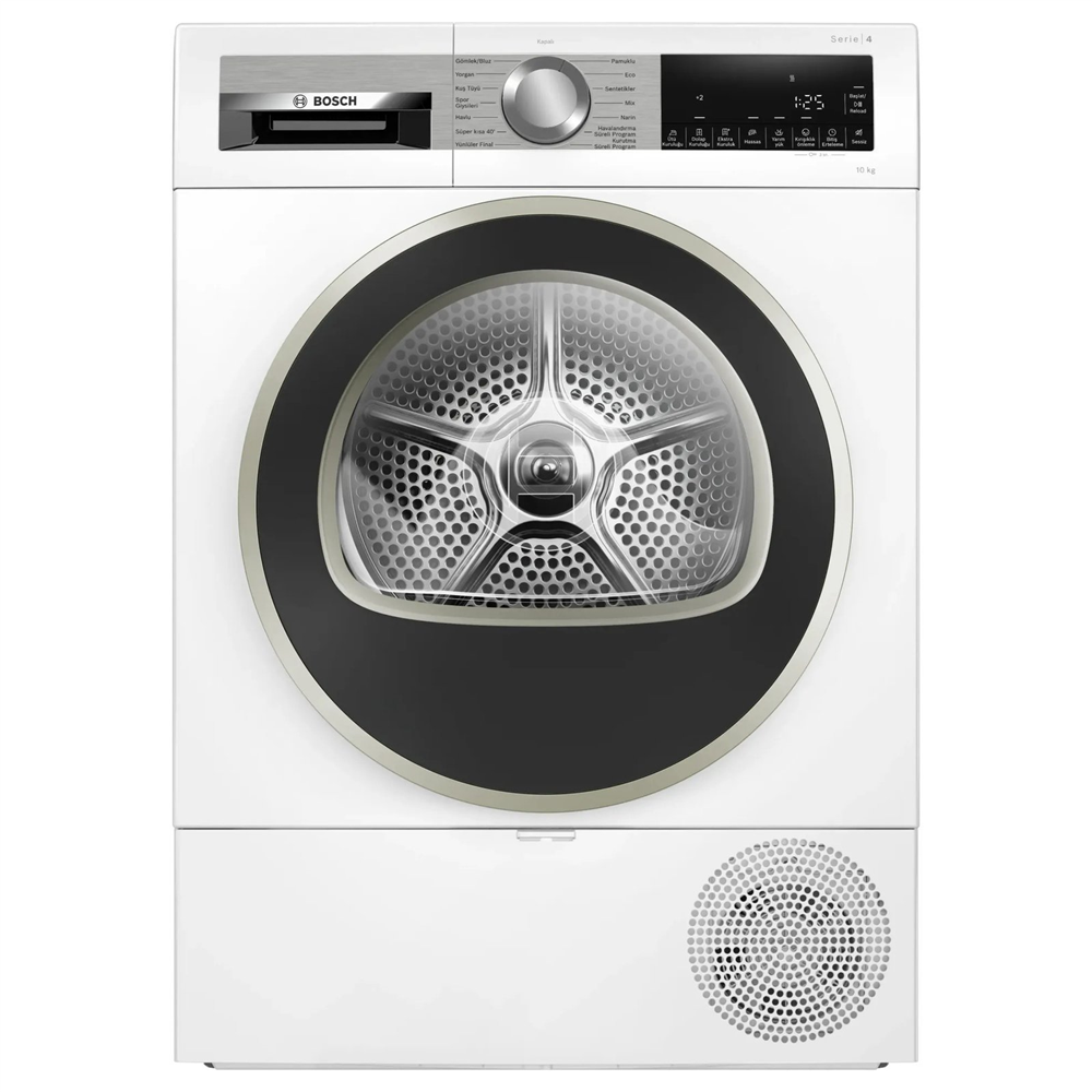Bosch WQG25201TR Serie 4 E Enerji Sınıfı 10 Kg Çamaşır Kurutma Makinesi