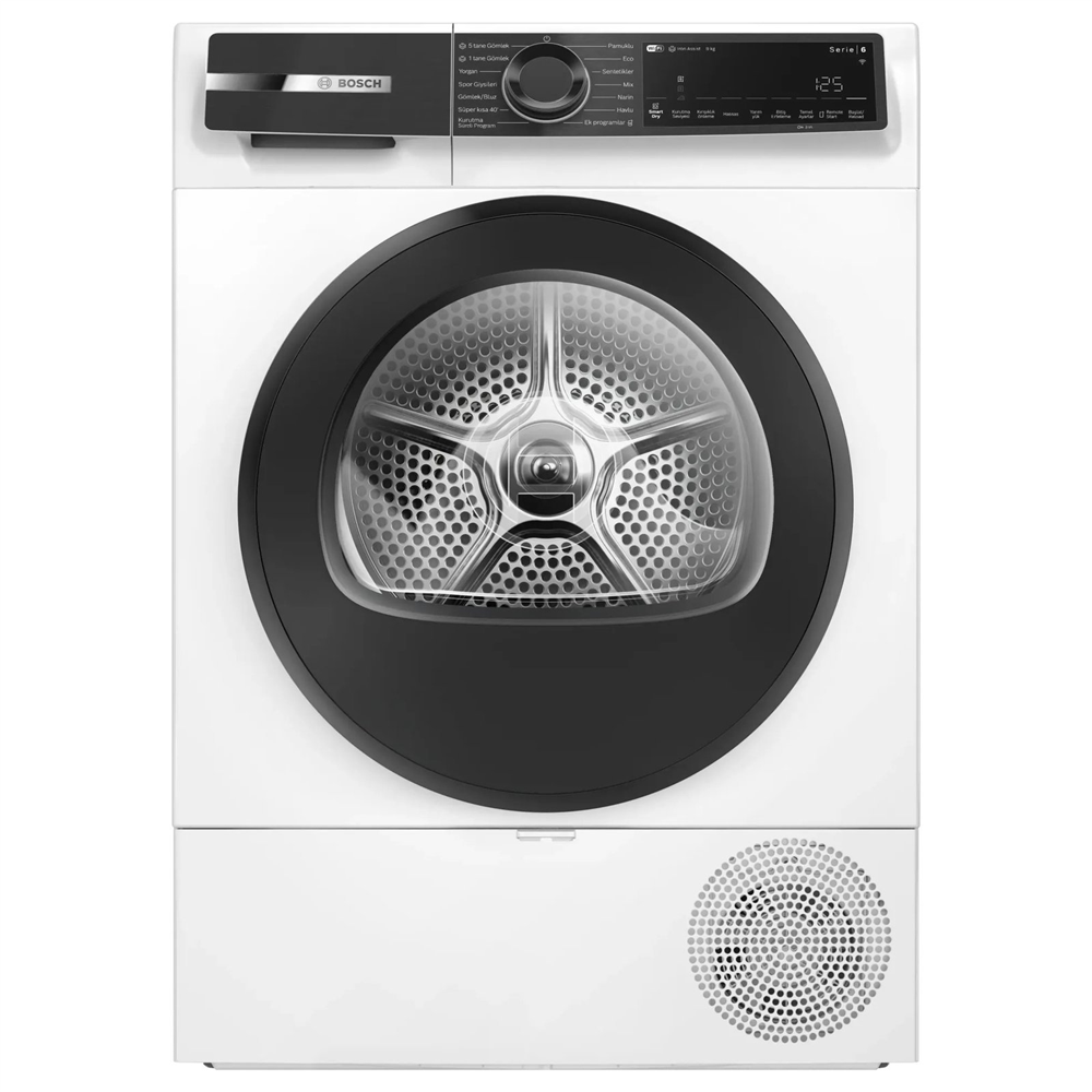Bosch WQK242C0TR Serie 6 D Enerji Sınıfı 9 Kg Çamaşır Kurutma Makinesi