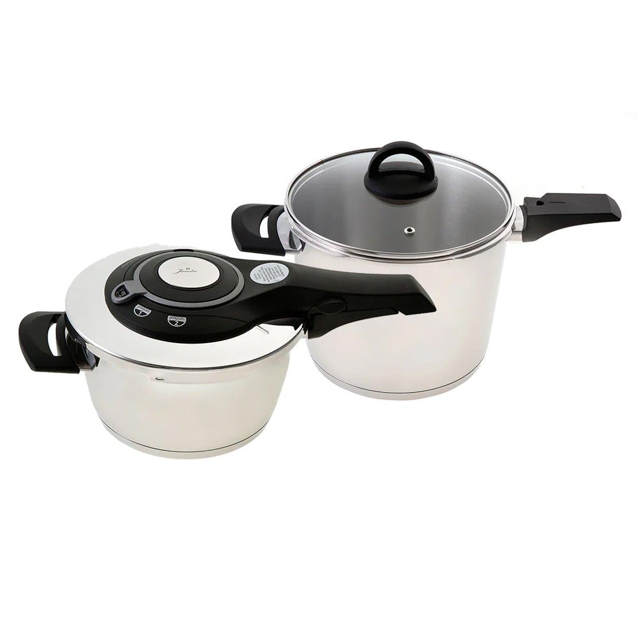 Jumbo Procook Düdüklü Tencere Seti 4+6 Litre