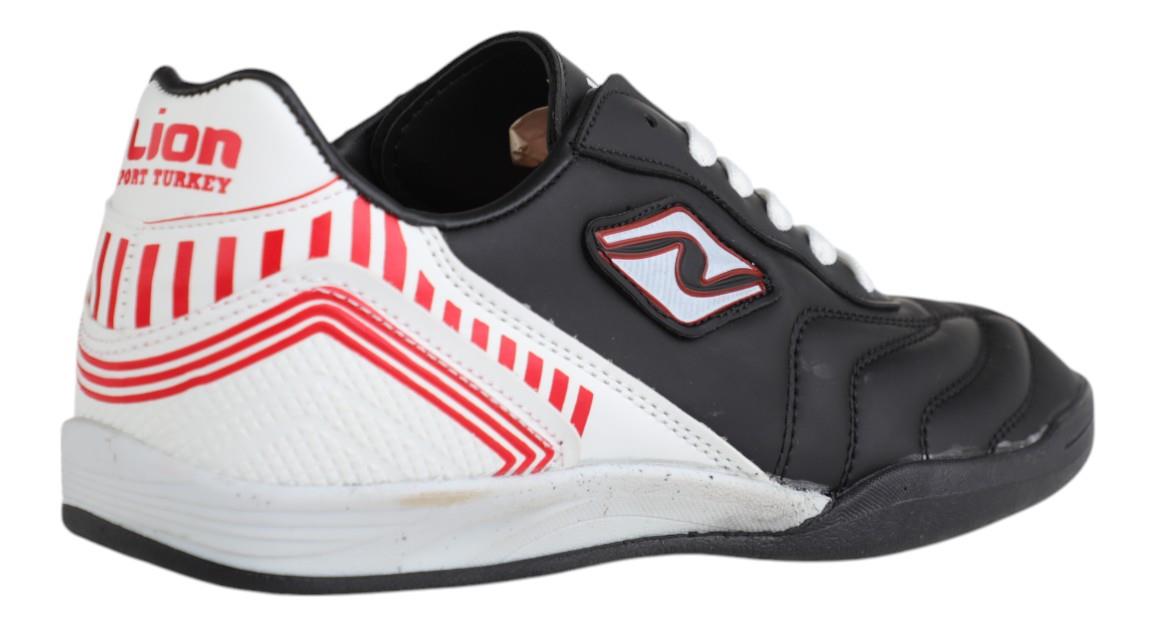 LİON 580 GARSON FUTSAL SİYAH BEYAZ