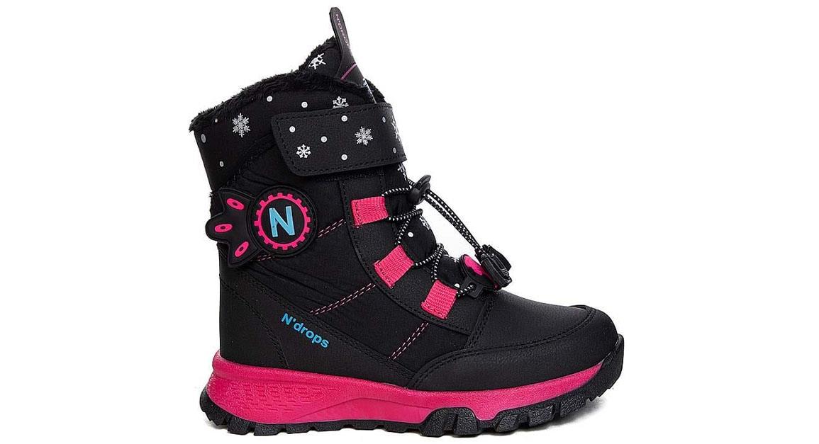N DROPS 014 PATİK  BOT SİYAH FUJYA