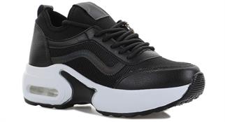 FLET 121 ZENNE ANORAK SİYAH BEYAZ