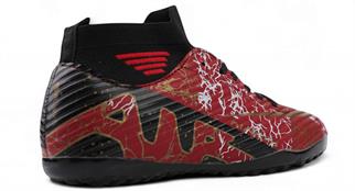 LALİGA 565 GARSON HALISAHA KIRMIZI SİYAH DESENLİ