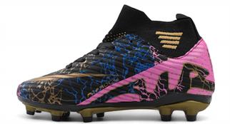 LALİGA 565 MERDANE KRAMPON SİYAH ALTIN DESENLİ