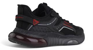 PLARIUM 005 MERDANE ANORAK SİYAH KIRMIZI