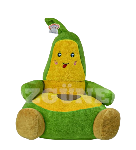 Avokado Pelüş Bebek Çocuk Koltuk