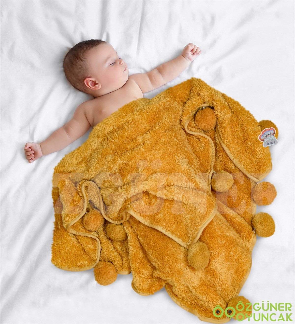 Bebek/Çocuk Battaniyesi %100 Yerli