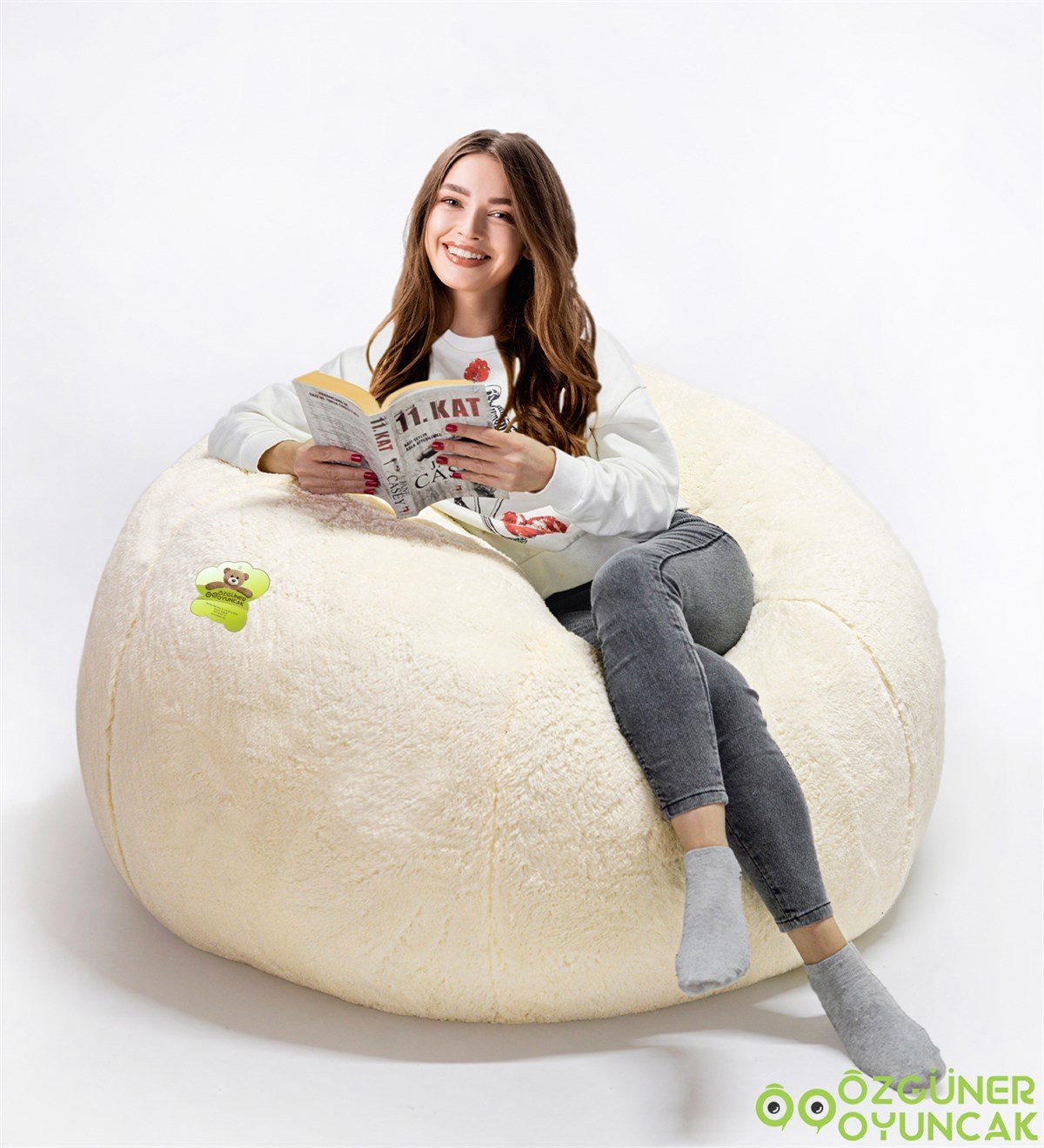 Pelüş Puf/ Pelüş Armut