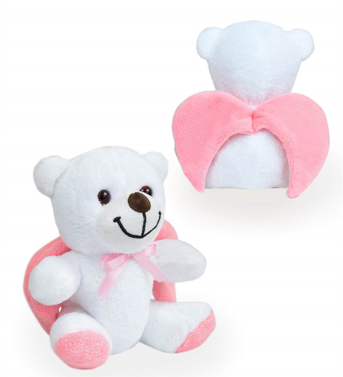 Pembe Melek Ayıcık 25 CM