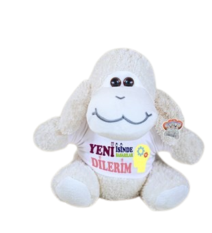25 Cm Tişörtlü Çiçek Kuzucuk