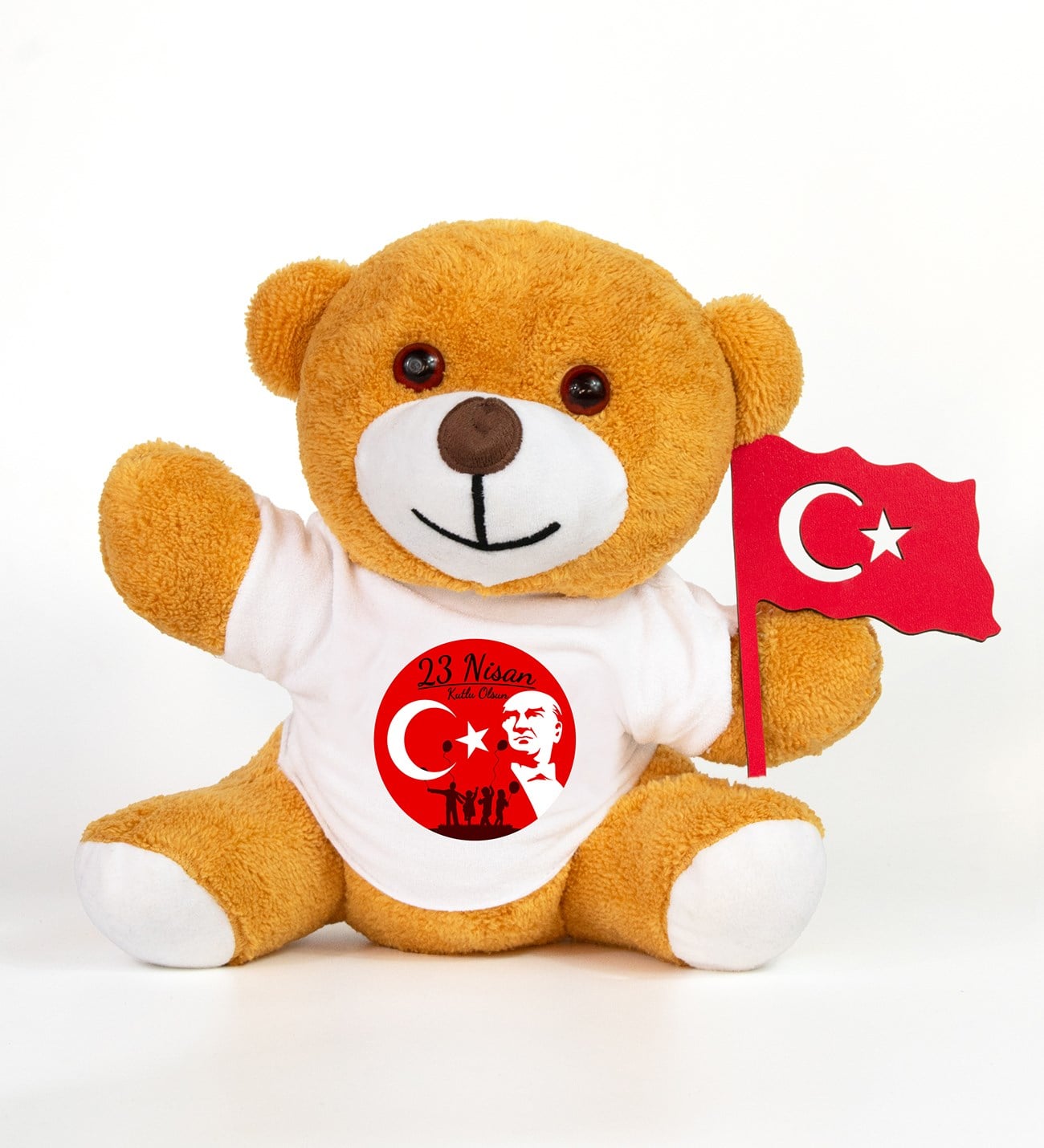 Aksesuarlı Çiçek Ayı