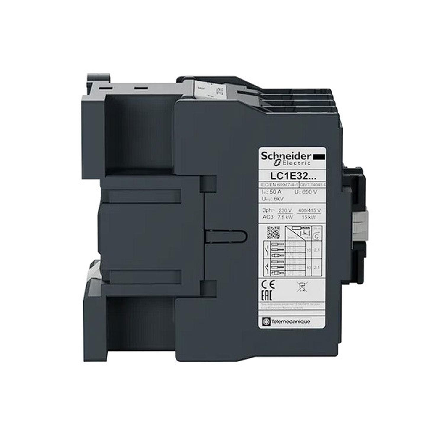 SCHNEIDER EASYPACT TVS LC1E3210M5 3P 32A 220VAC GÜÇ KONTAKTÖRÜ | Egetim ...