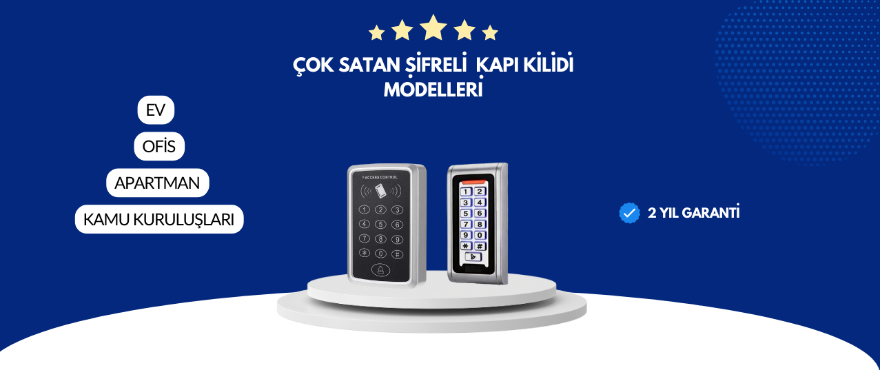 Şifreli Kapı Kilidi Modelleri