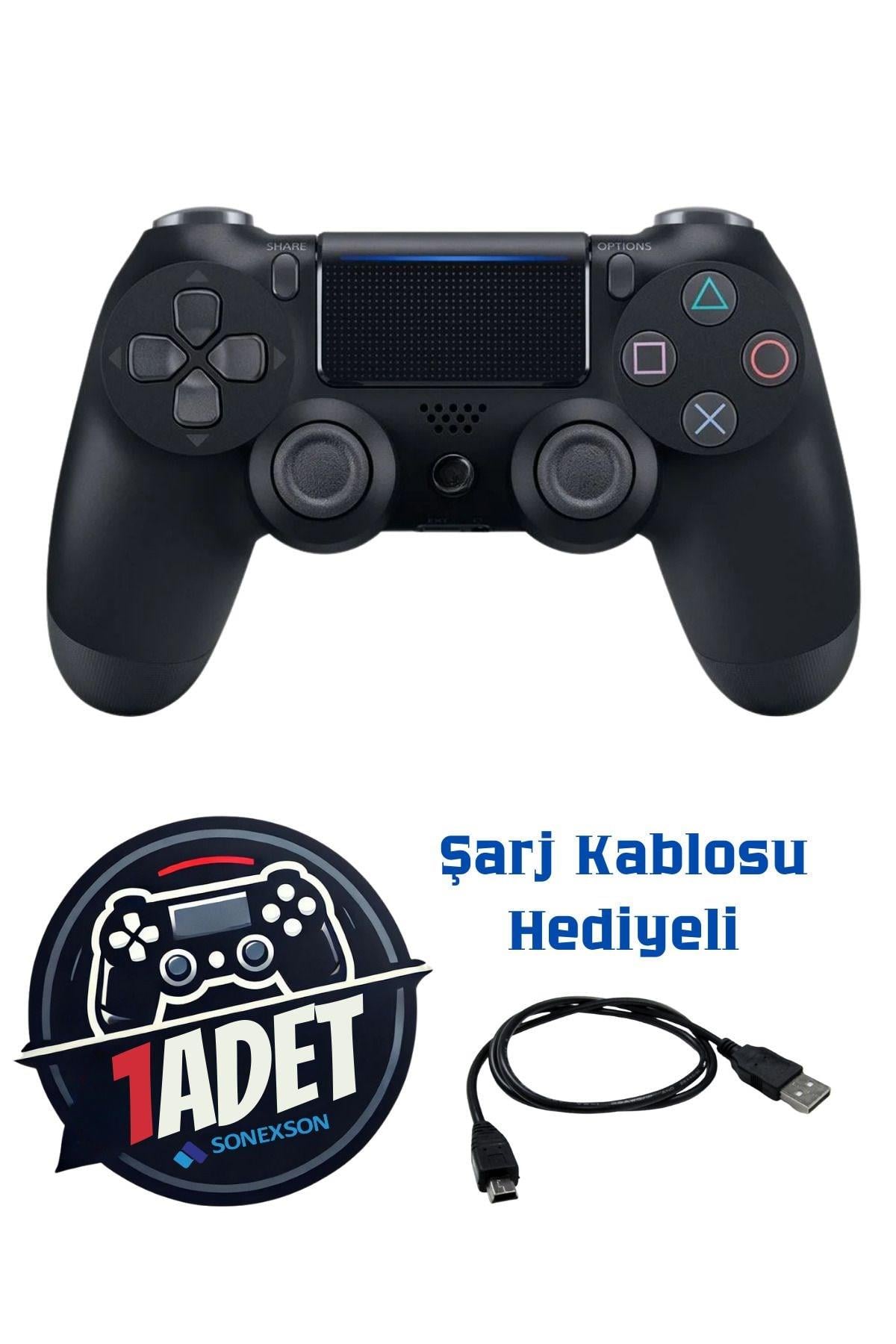 Sonex Kablosuz PS4 Oyun Kolu – PC, Android ve Telefon Uyumlu Joystick
