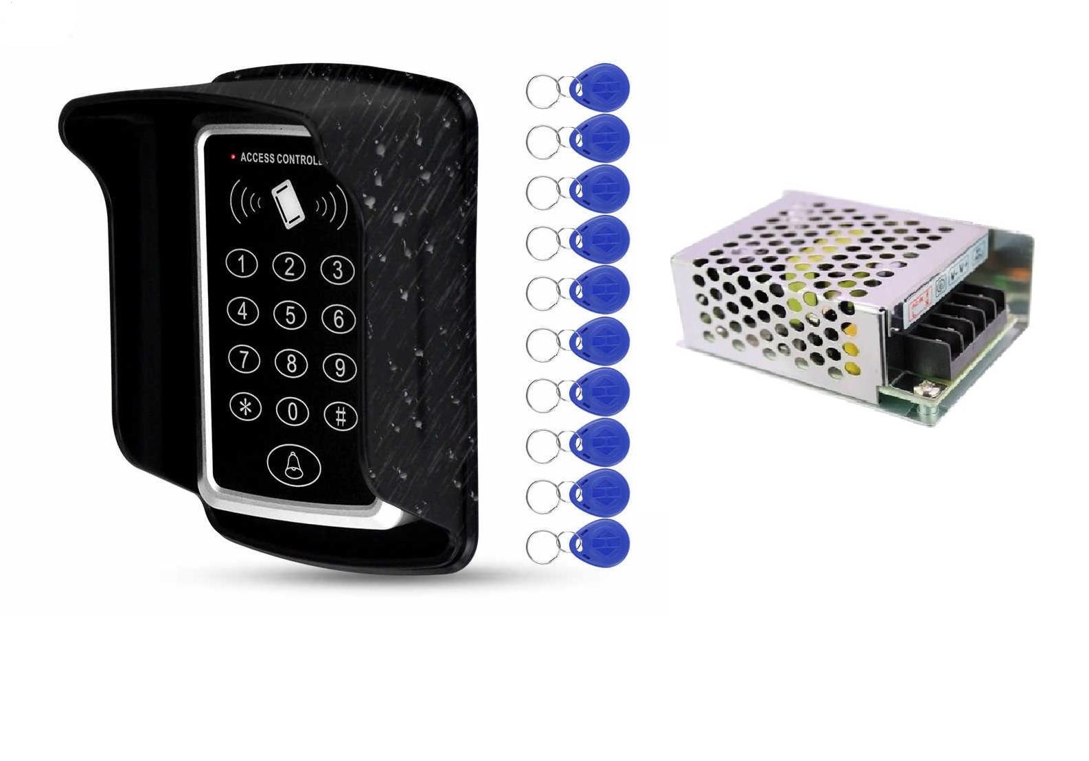 Sonex QP-140 Şifreli Geçiş Sistemi - 30 Tag - Adaptör -Koruyucu Kapak