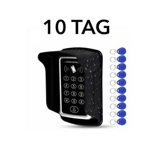 Sonex RFID Şifreli Kapı Kilidi + Koruyucu Kapak + 10 Adet Proximity Tag