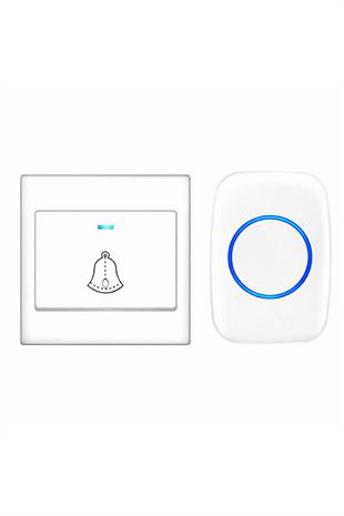 Sonex Uzun Mesafeli Kablosuz Kapı Zili H10-DC – LED Işıklı, Uzaktan Kumandalı, Yüksek Sesli