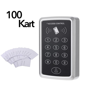 Rfid Şifreli Kapı Kilidi Geçiş Sistemi +100 Kart
