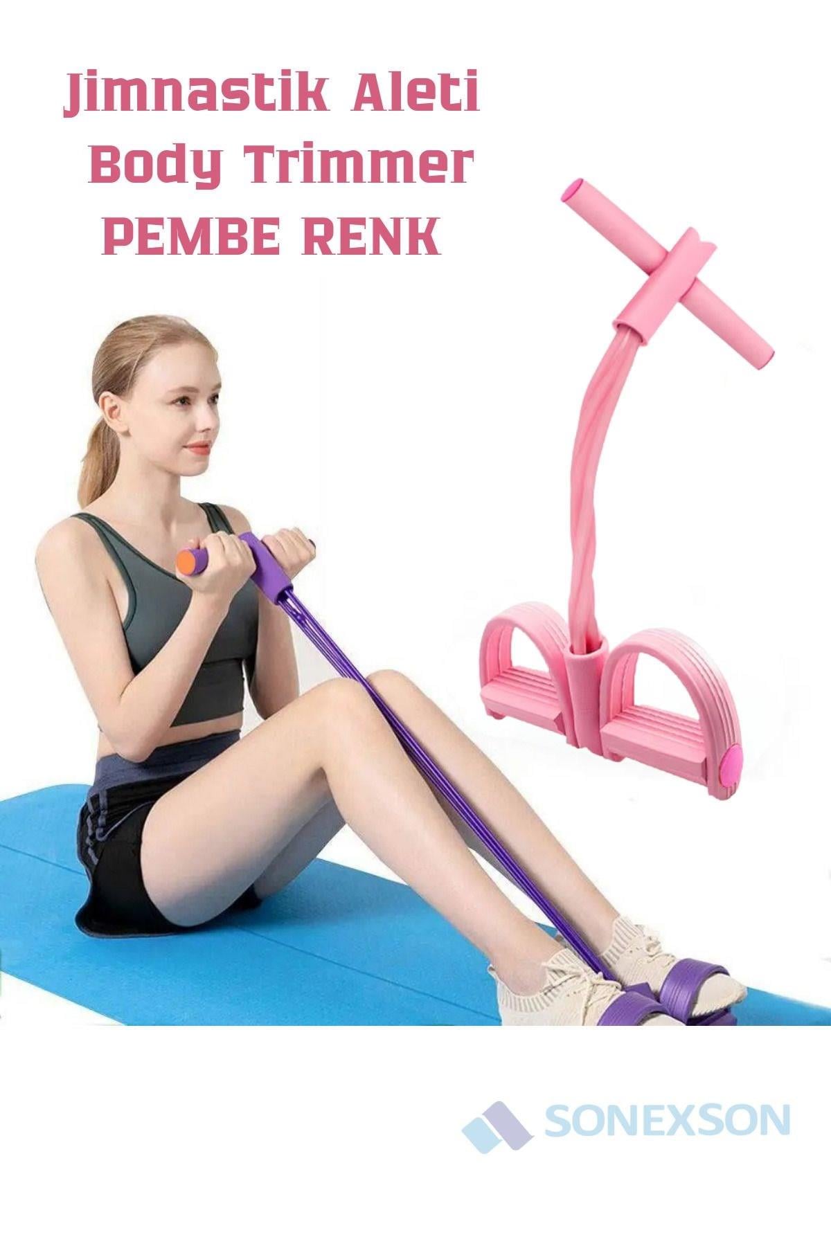 Sonex Body Trimmer Mekik Aleti – Evde Spor ve Lastikli Egzersiz İpi