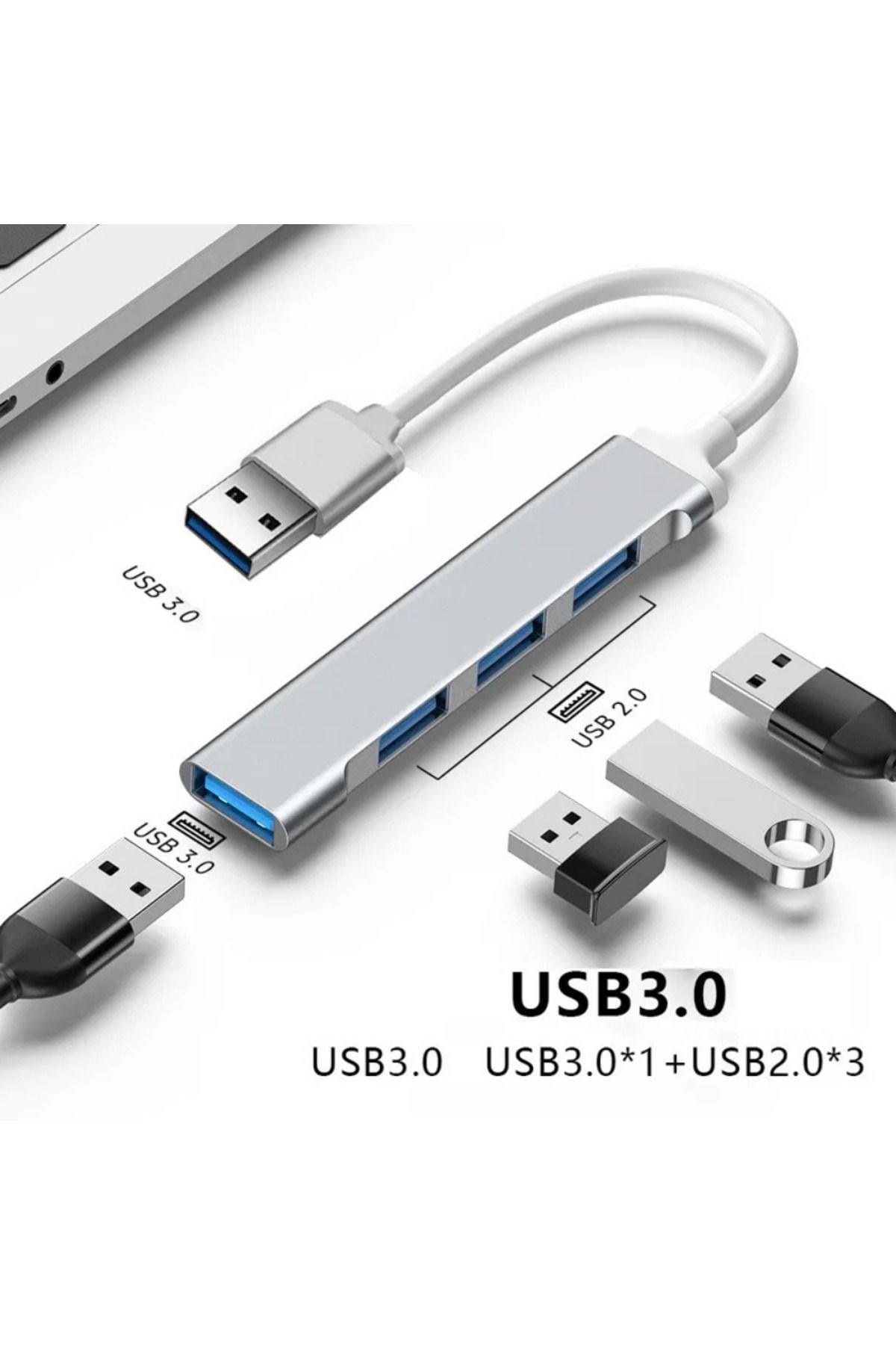Sonex 4 Port USB Çoklayıcı Hub - USB Girişli, Yüksek Hızlı ve Kompakt Tasarım