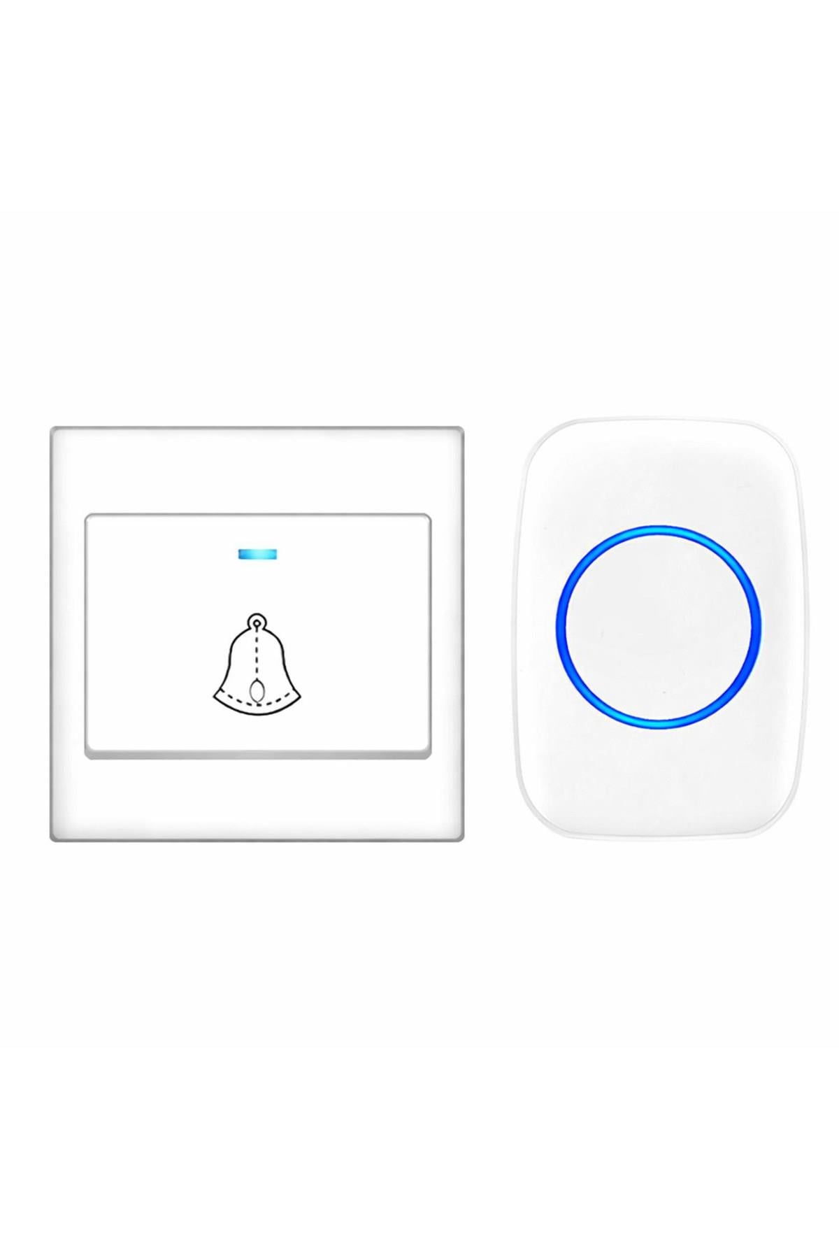 Sonex Uzun Mesafeli Kablosuz Kapı Zili H10-DC – LED Işıklı, Uzaktan Kumandalı, Yüksek Sesli