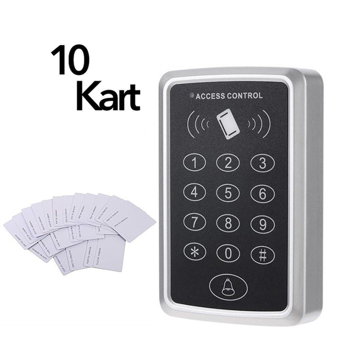 Sonex Şifreli Kapı Kilidi + 10 Adet  Proximity Kart