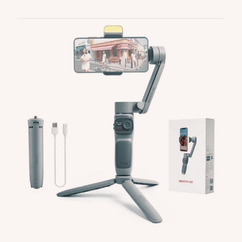 SONEX ZHIYUN Smooth Q3 Combo Kit Telefon Gimbal Sabitleyici