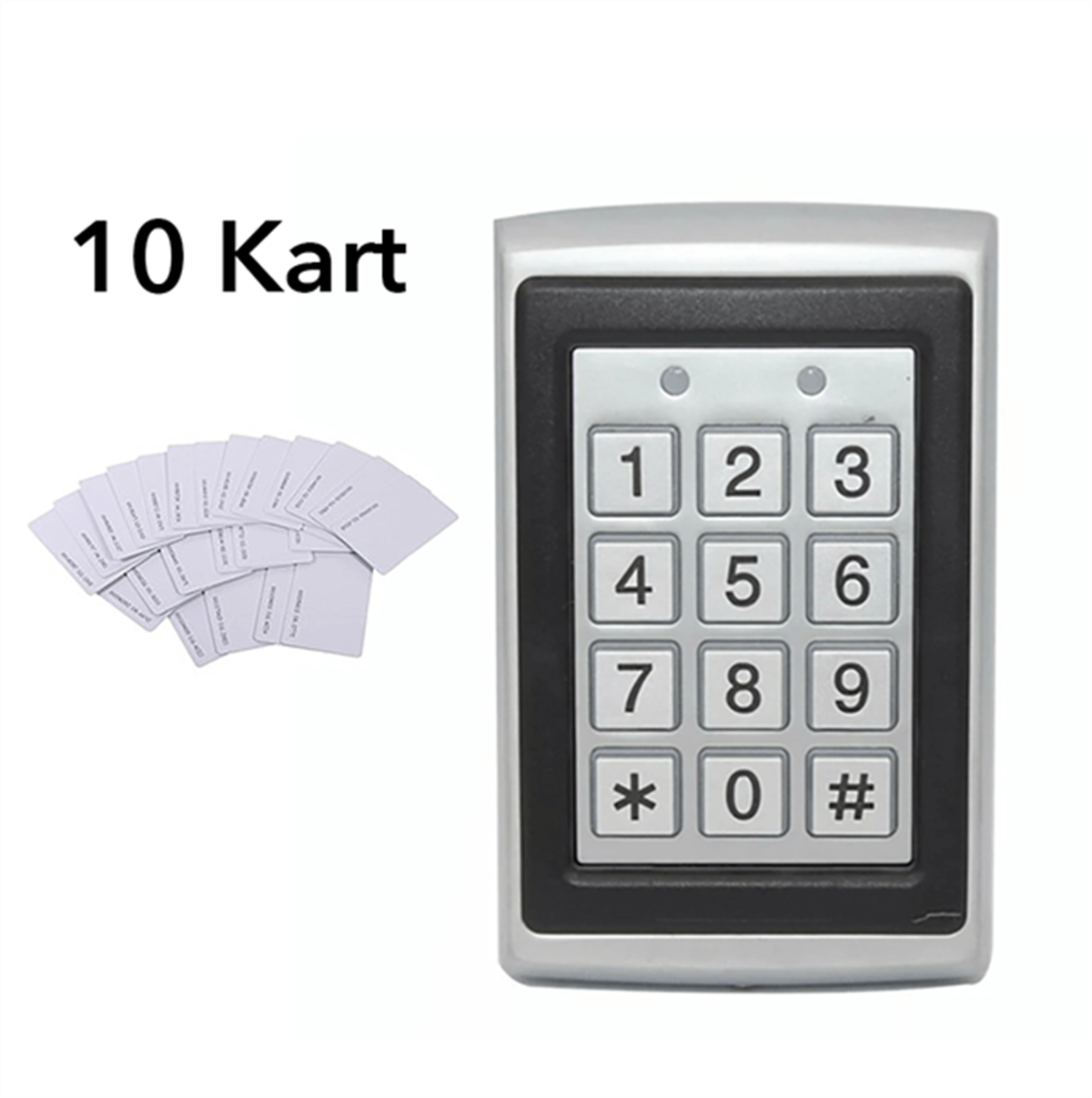 RFID Metal Şifreli Kapı Otomatiği | Uzun Süreli Garanti | SonexsonRFID Metal Şifreli Kapı Otomatiği + 10 Adet Proximity Kart