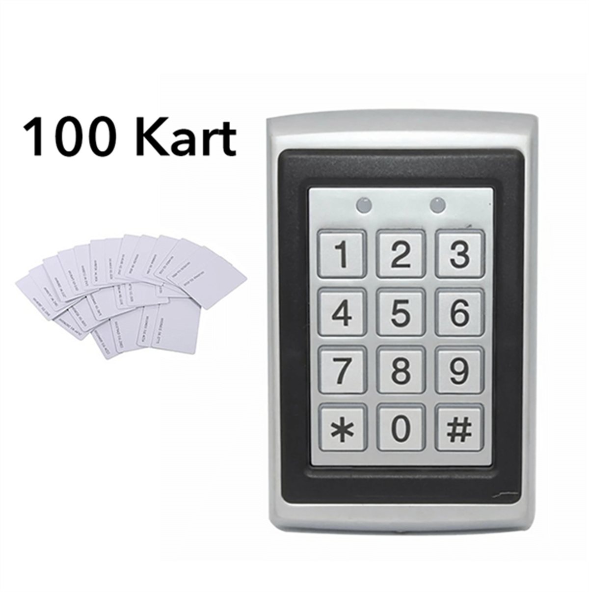 RFID Metal Şifreli Kapı Otomatiği | Uzun Süreli Garanti | SonexsonRFID Metal Şifreli Kapı Otomatiği + 100 Adet Proximity Kart