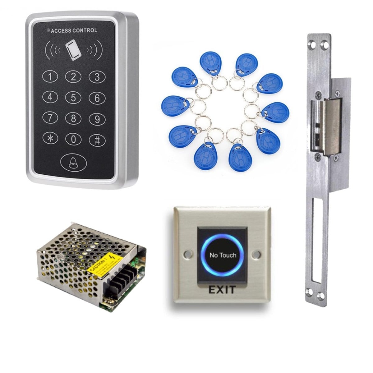 Rfid No Touch Şifreli Kapı Kilidi Set