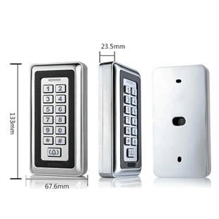 RFID Kapı Şifrematik | Paslanmaz Gövde Yapısı | Sonexson RFID Kapı Şifrematik + 100 Adet Proximity Manyetik Tag