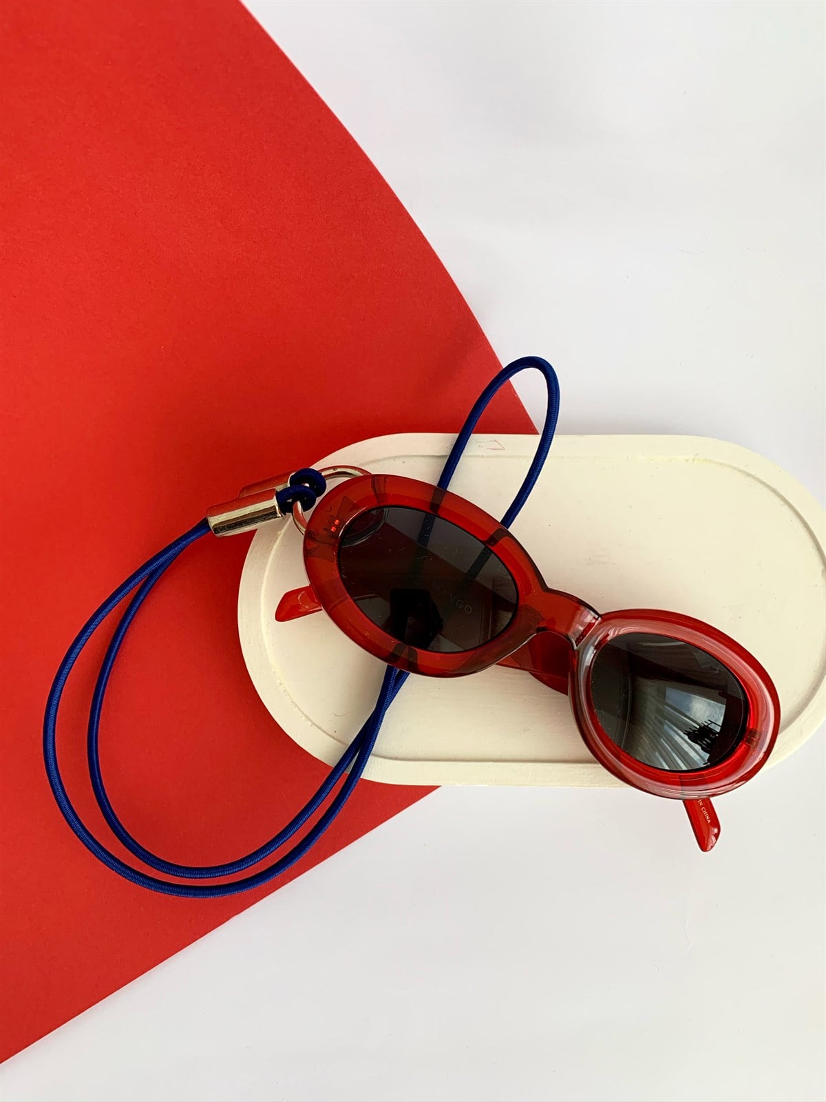 Lacivert Gözlük İpi