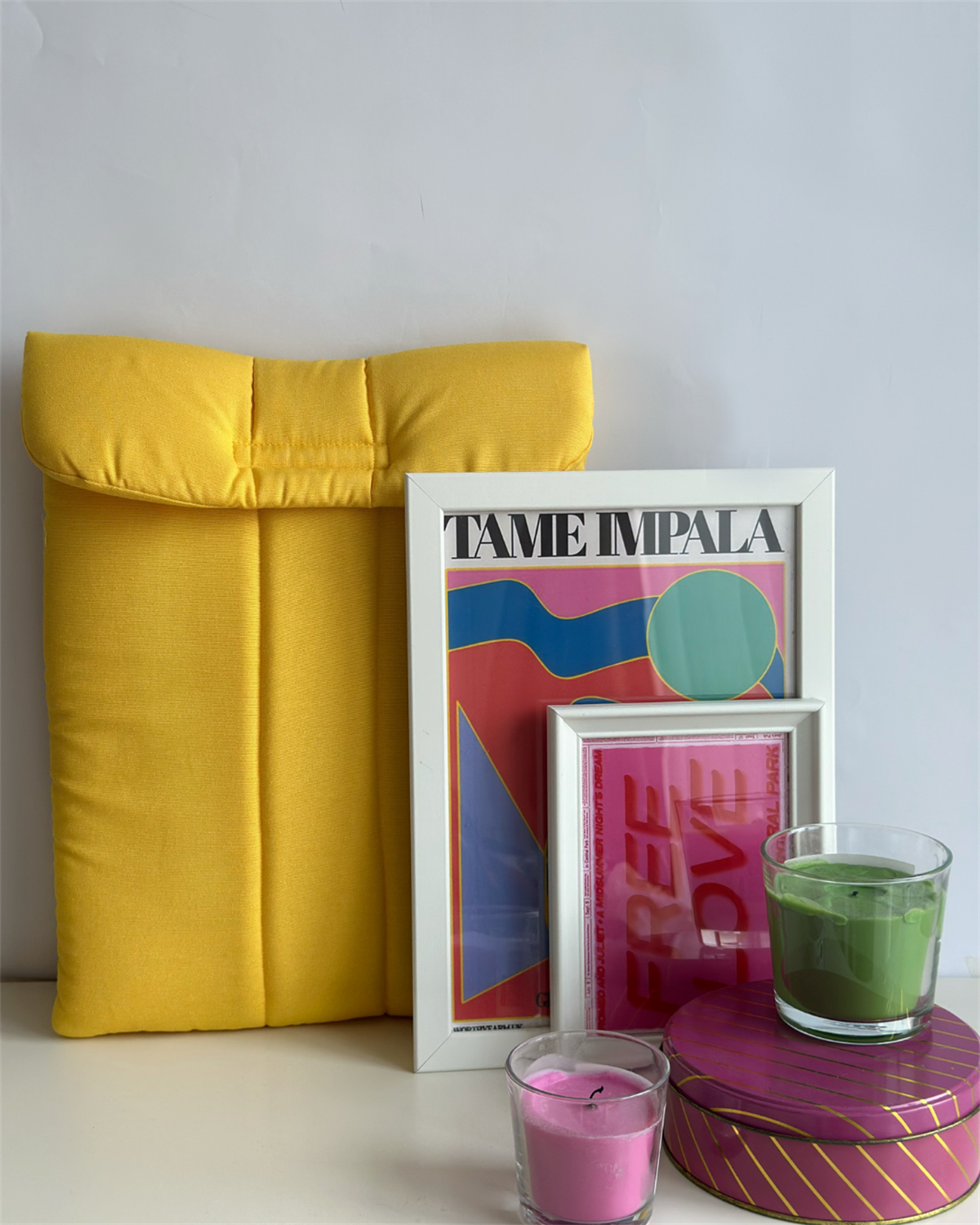 Sarı Laptop Kılıfı