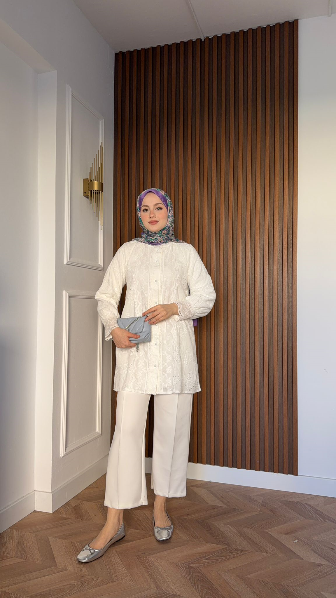 MEYSA SHIRTS Ajda Fisto Gömlek Beyaz