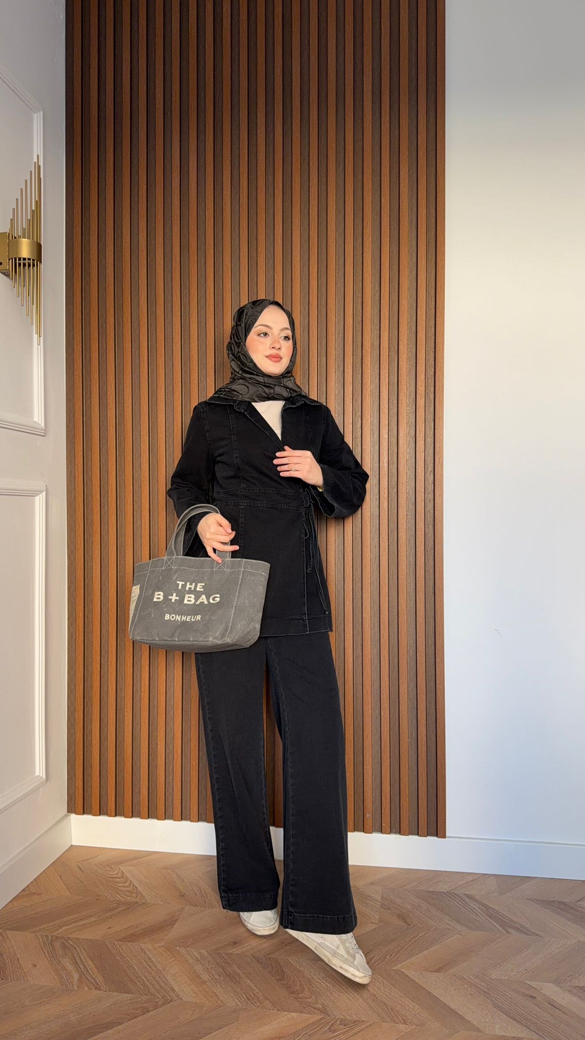 MEYSA TROUSER SETS Elsa Denim İkili Takım Siyah