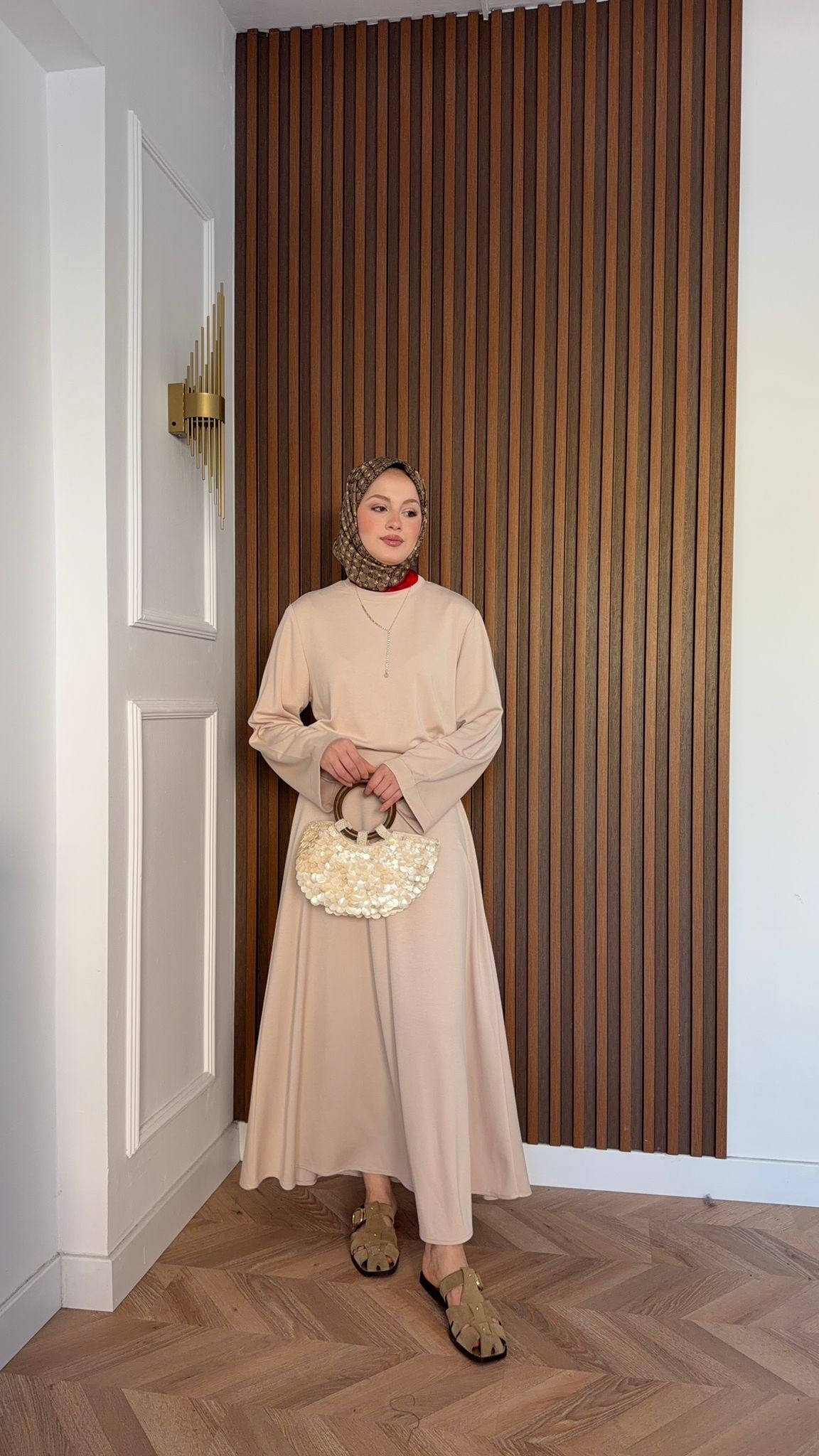 MEYSADESIGN ETEK TAKIM Bonita Etekli Takım Krem