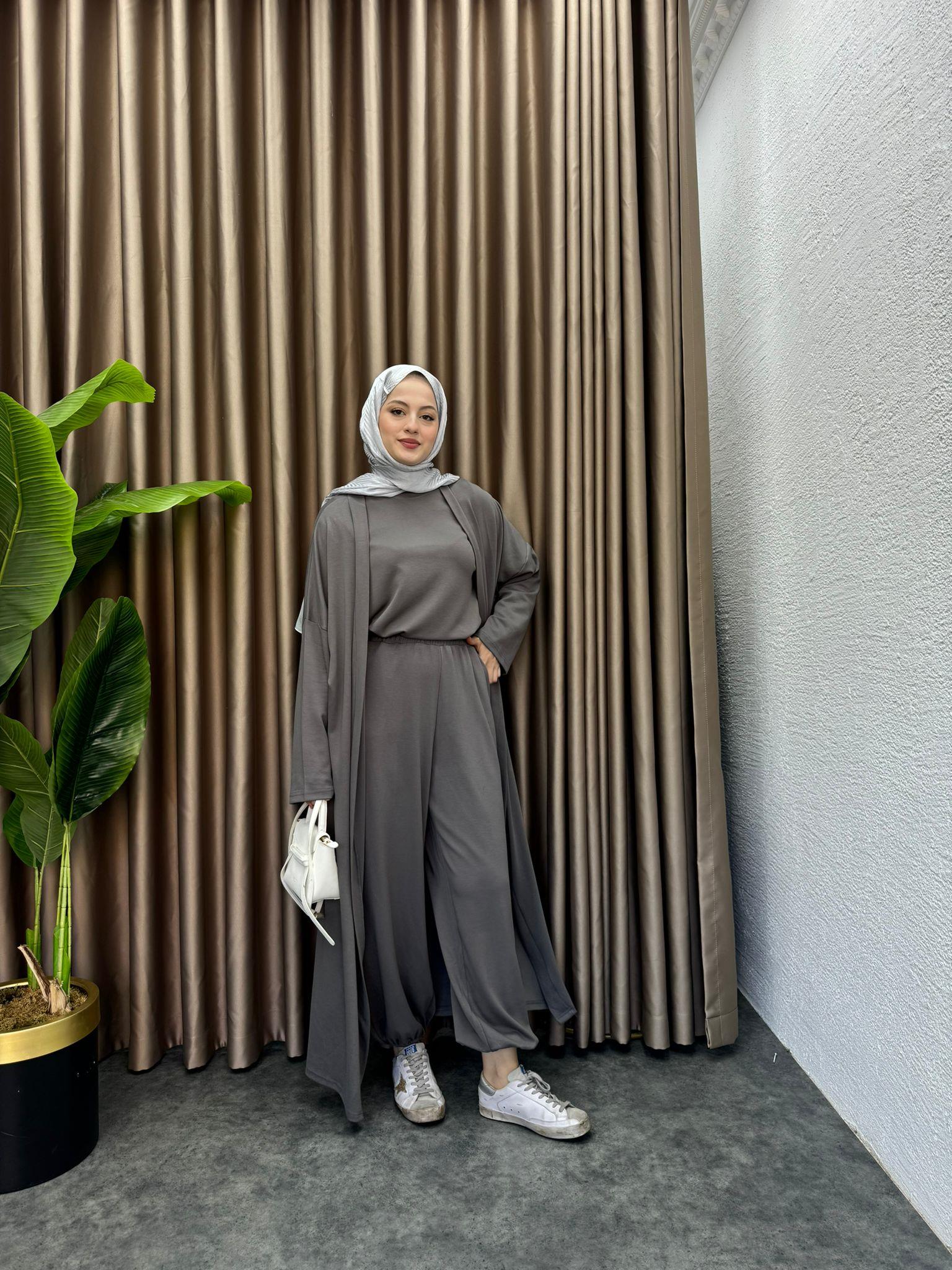 3-Piece Sandy Set Grey