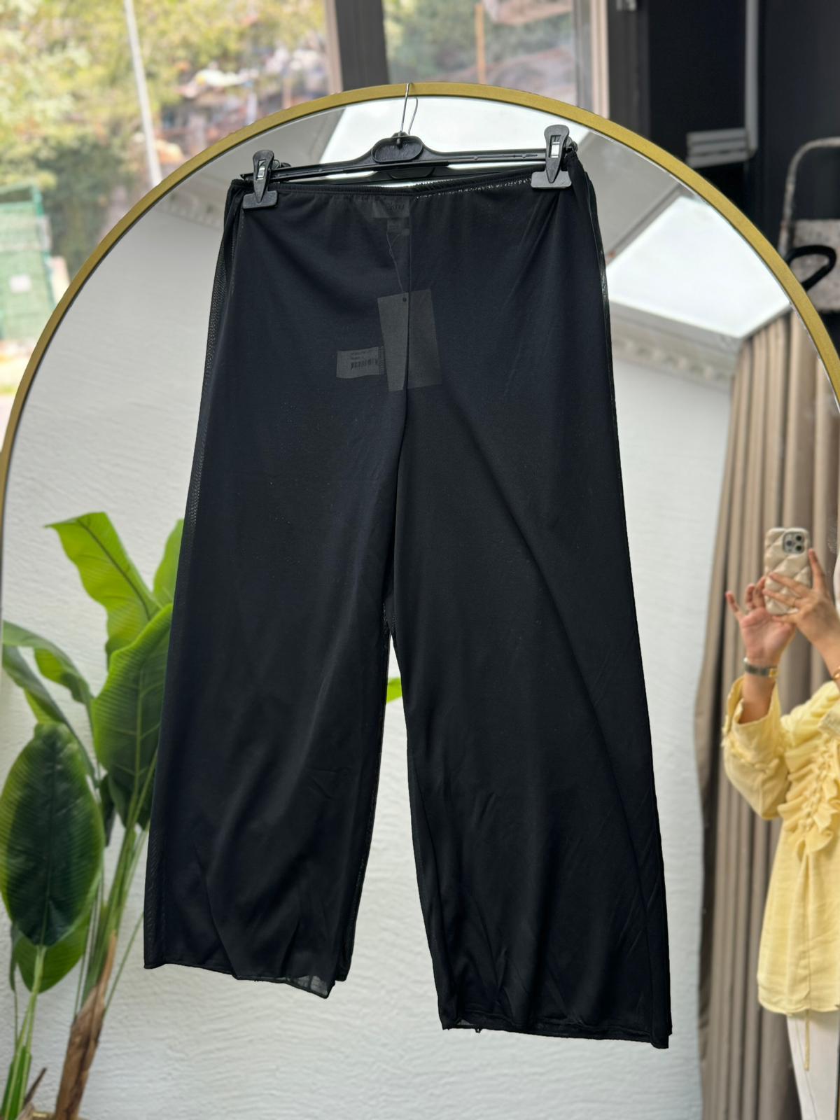 Cotton Trousers Astar İçlik Black
